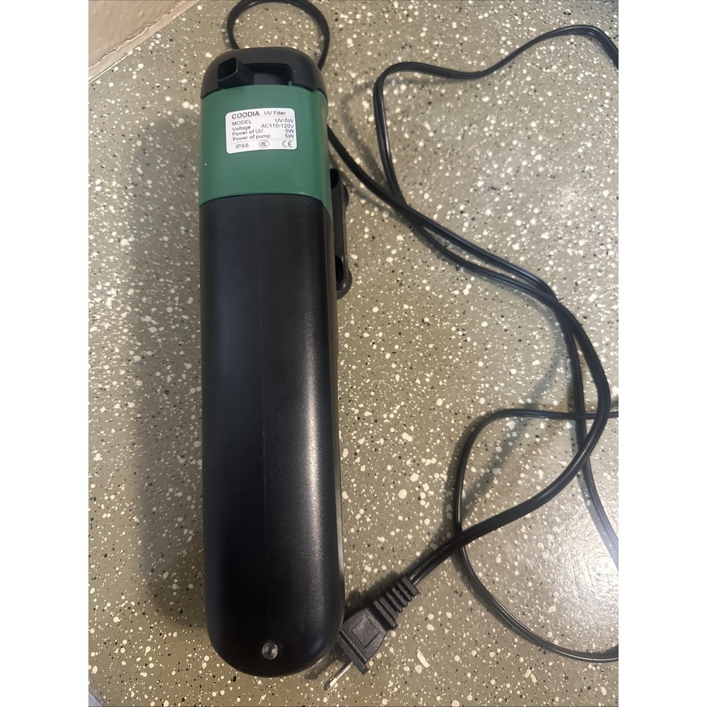 5w Internal UV Sterilizer Filter Aquarium Tank with Submersible Pump